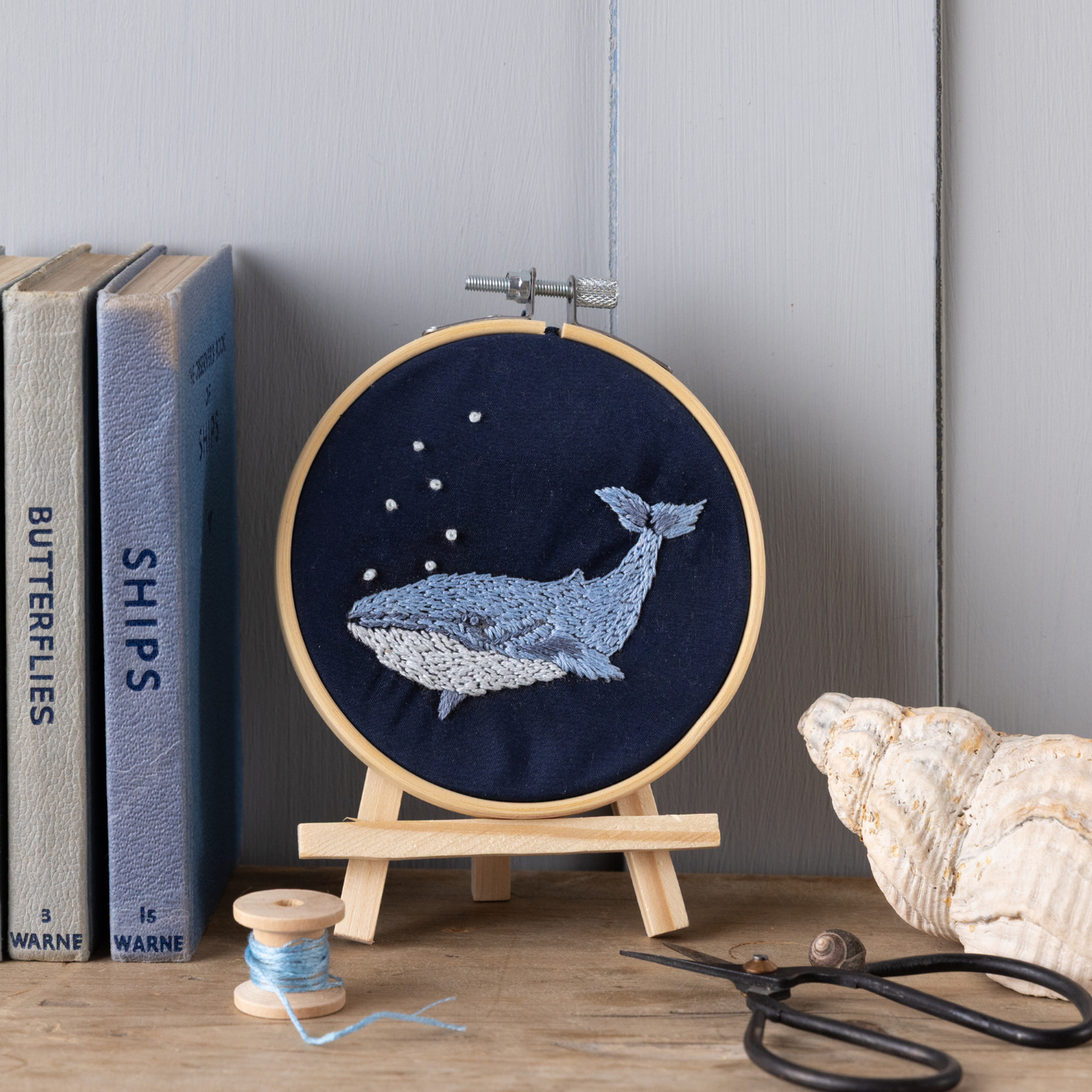 Ocean Embroidery Kit - Set of Three