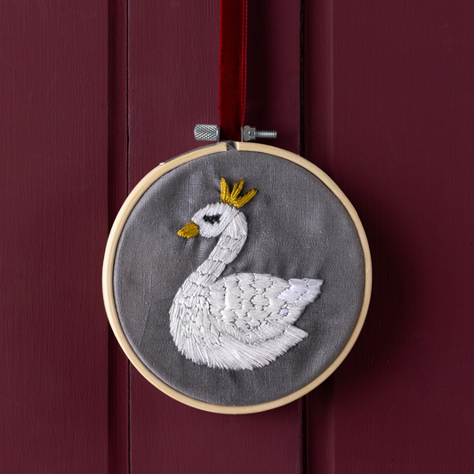 Swan Embroidery Kit
